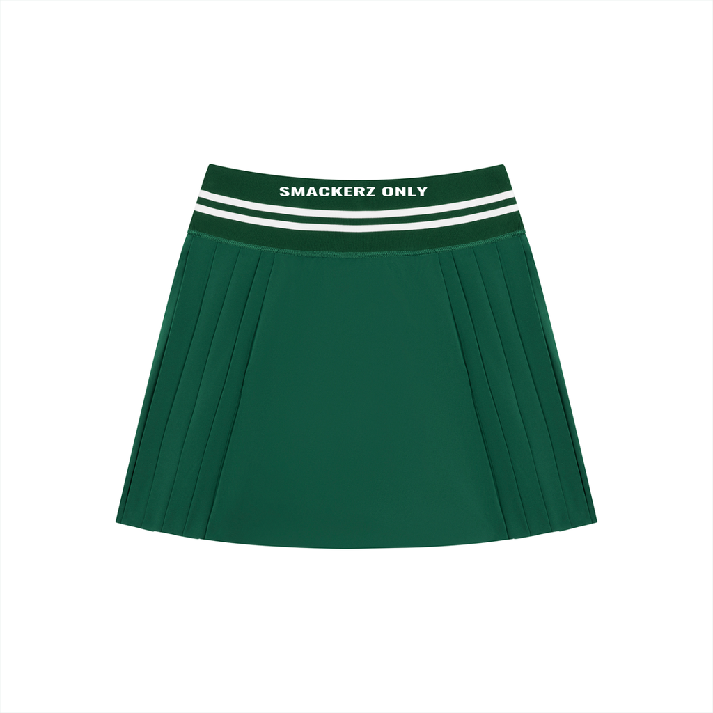 Women's Pleated SMACKERZ ONLY Mini Skirt