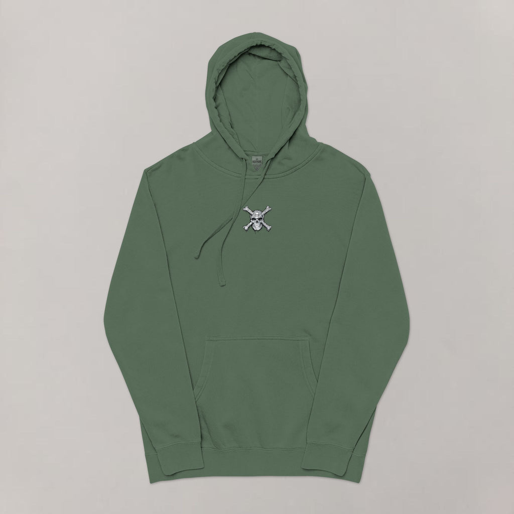 Embroidered Smackerz Skull Hoodie