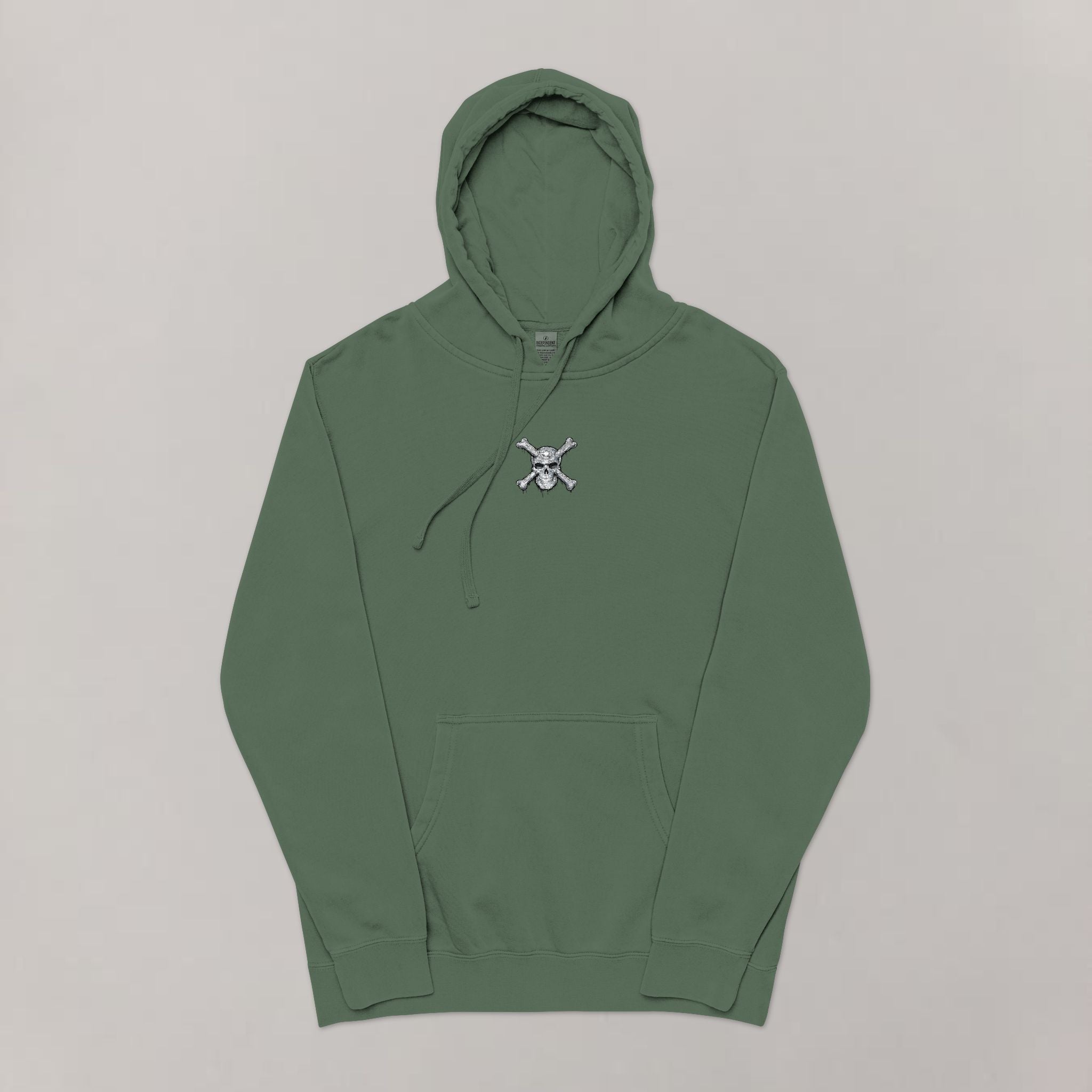 Embroidered Smackerz Skull Hoodie