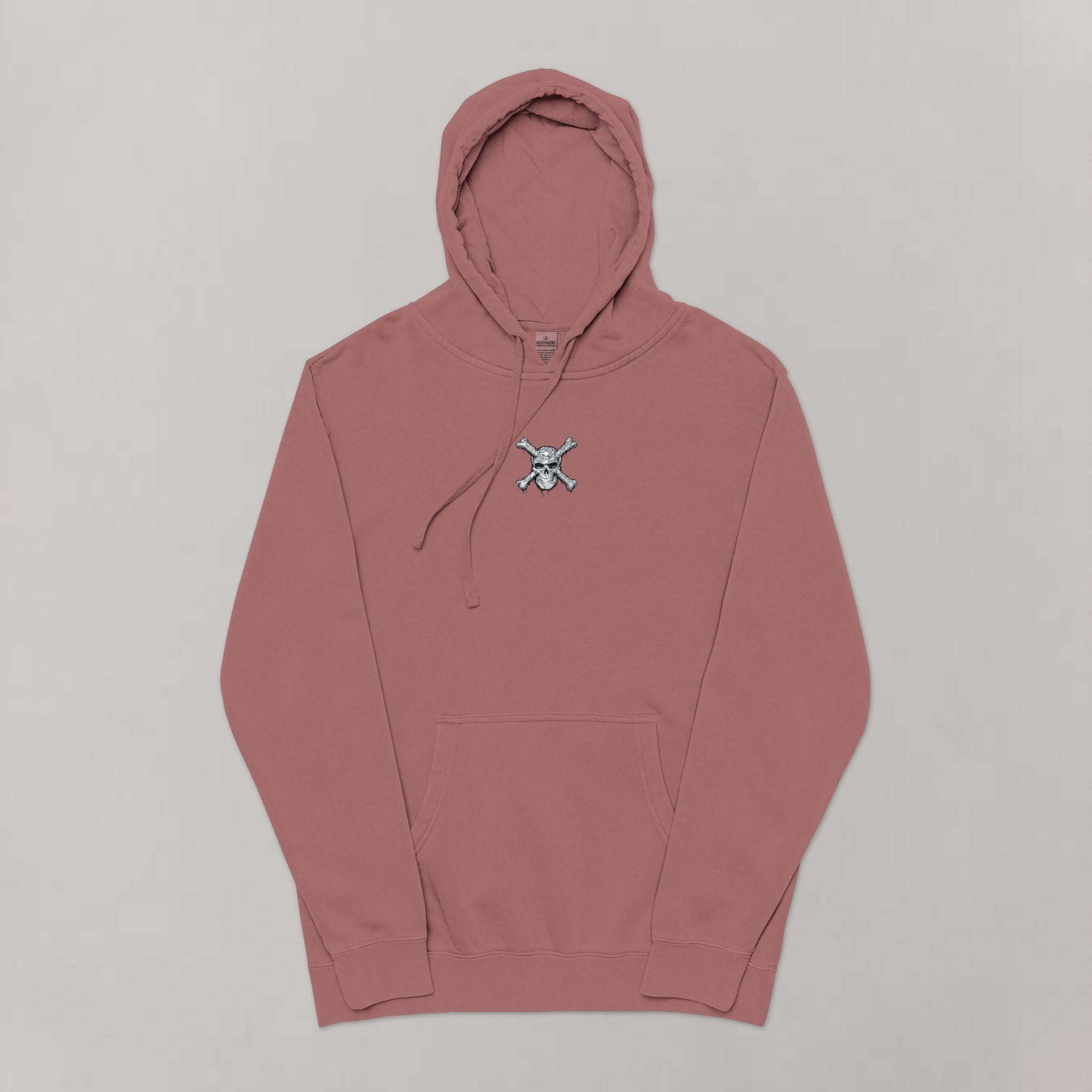 Embroidered Smackerz Skull Hoodie