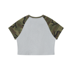 Women’s Camo crop top