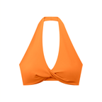 Women's Pleated Halter Sports Bra